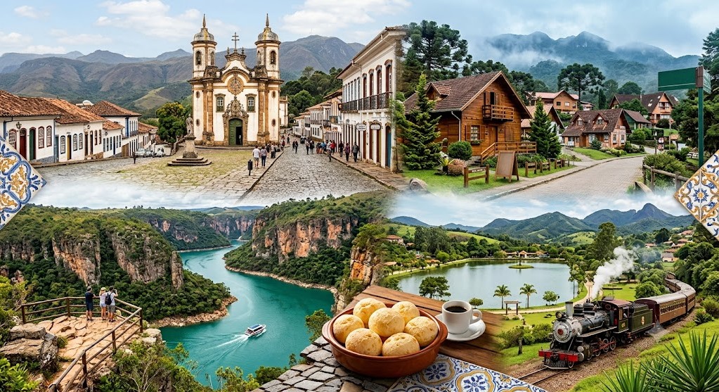 10 Cidades Mais Visitadas de Minas Gerais
