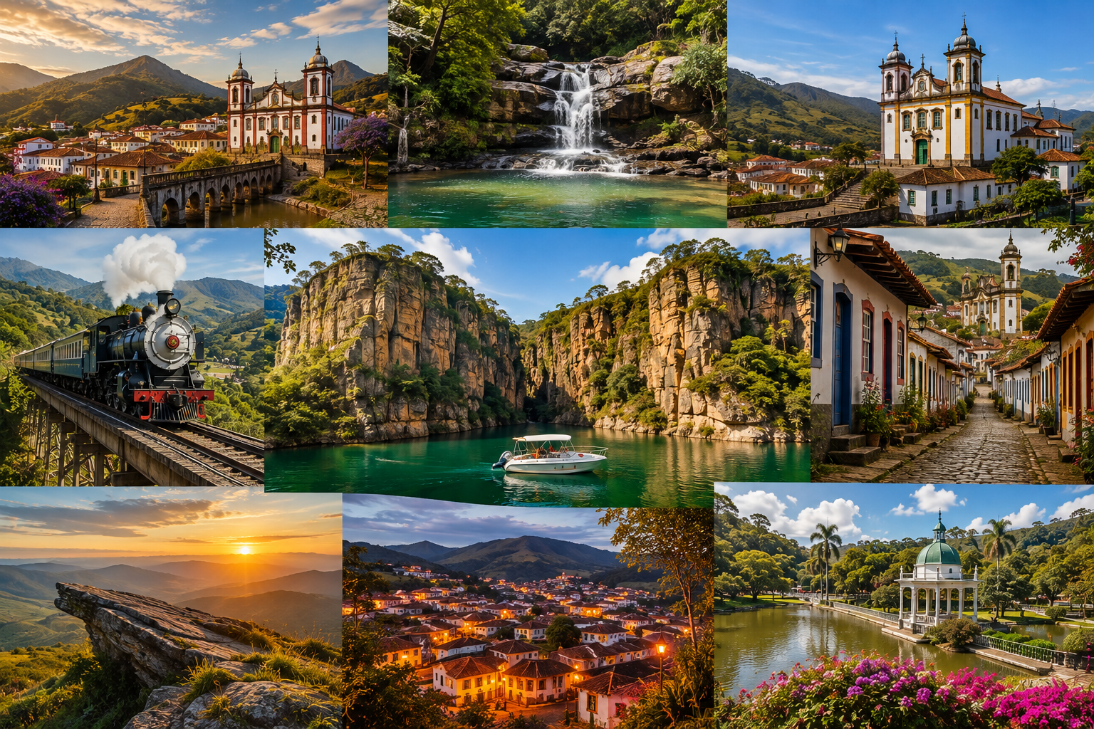8 Combinações Incríveis em Minas Gerais